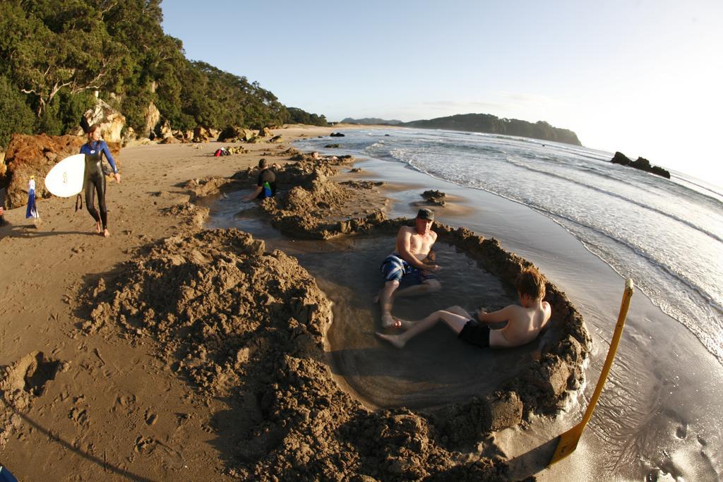 Hot Water Beach Bure Wera Hotwater Beach Kültér fotó