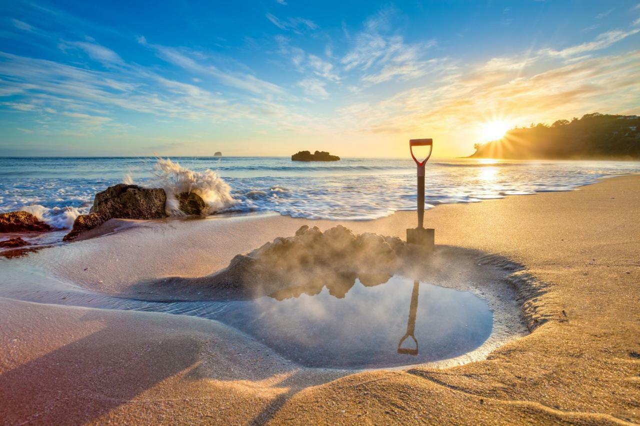 Hot Water Beach Bure Wera Hotwater Beach Kültér fotó